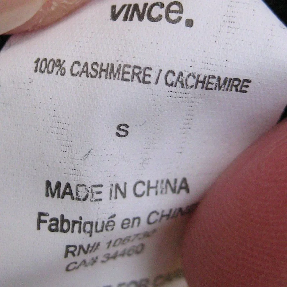 Vince Cashmere Oversize Hoodie Sweater